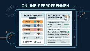 Renninformation von oneXtwo mit Zieleinlauf und den Wettarten Zwilling und Drilling